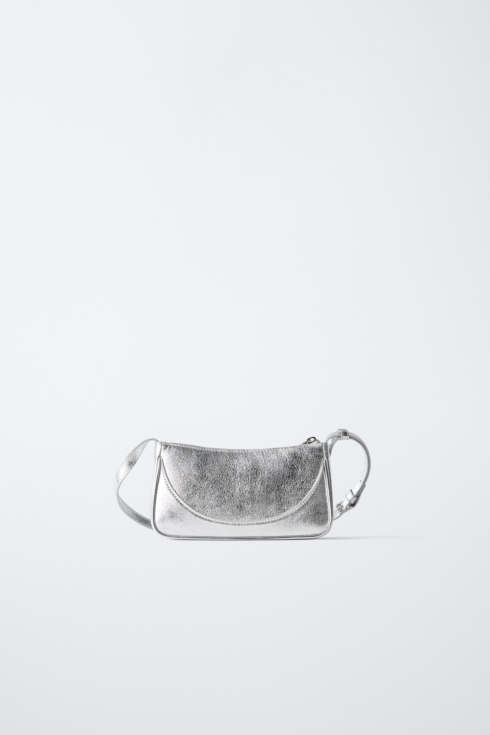 METALLIC CROSSBODY BAG